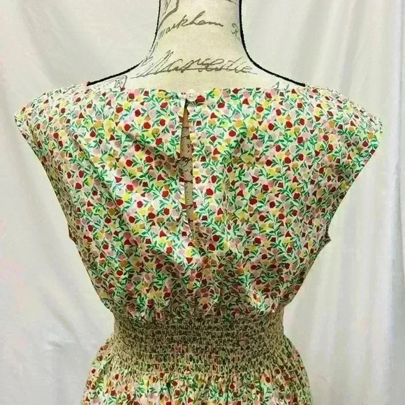 Kate Spade Ditsy Blossom Blaire Sleeveless Midi Dress Size Small - Picture 8 of 11